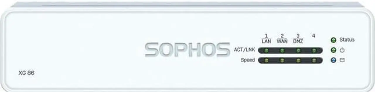Alt view image 4 of 5 - Sophos - XG8BTCHEK - XG 86 rev.1 Security Appliance (EU/UK/US power cord)