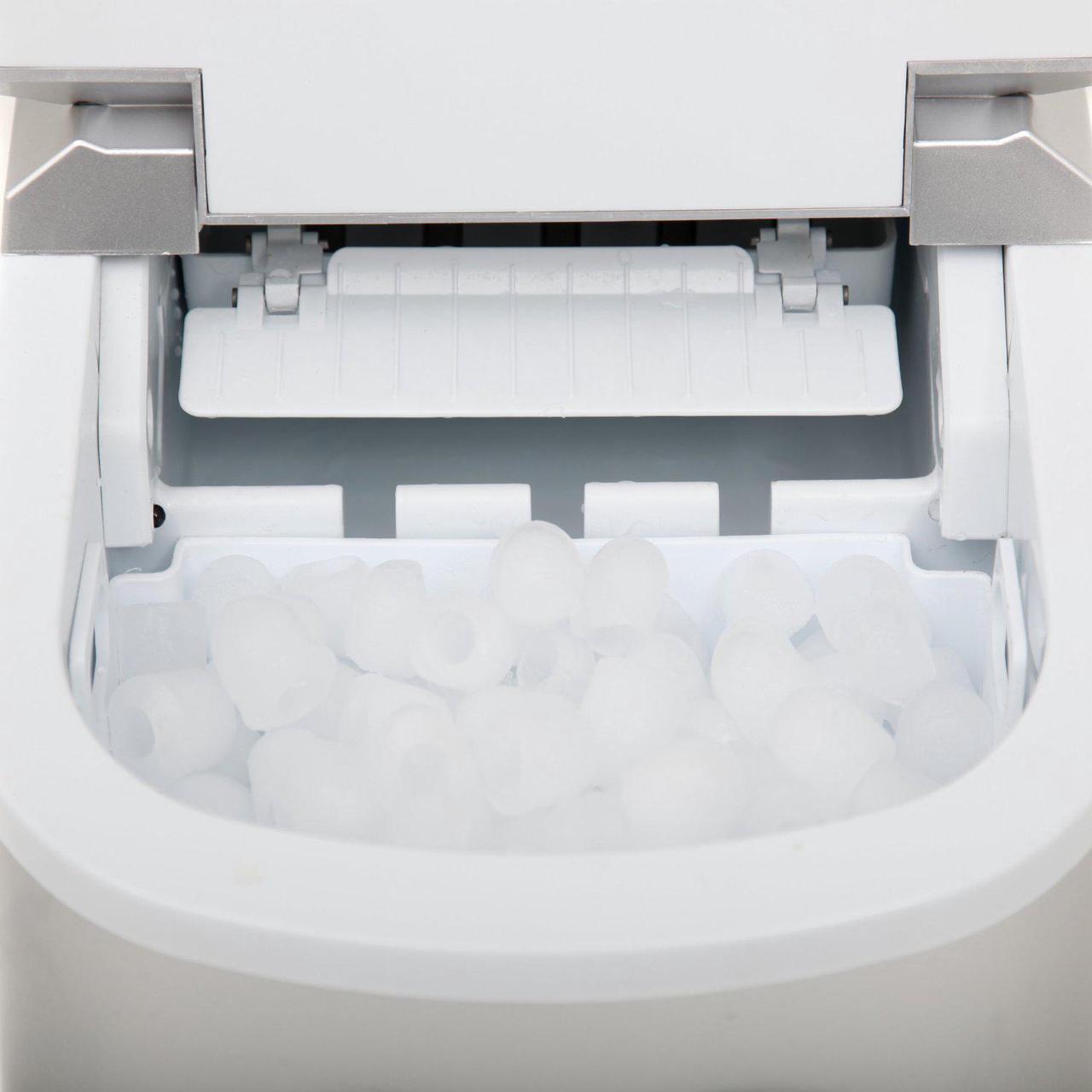 Alt view image 11 of 20 - Whynter IMC-270MS Compact Portable Ice Maker 27 lb capacity - Metallic Silver