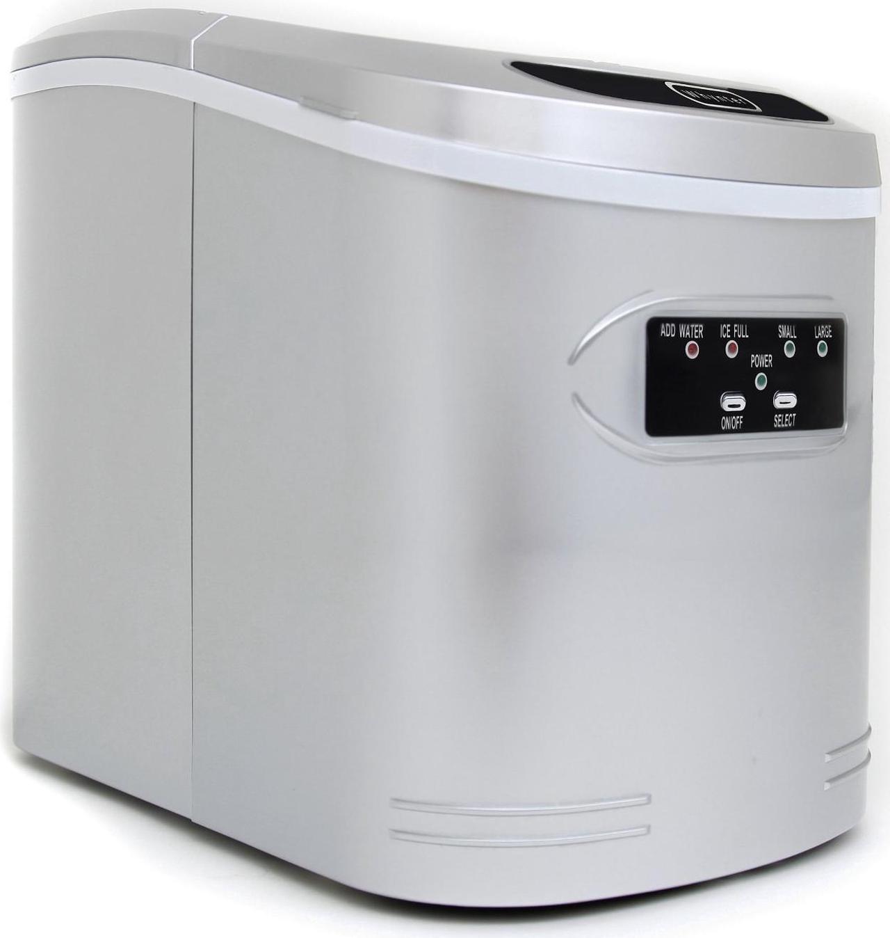 Alt view image 14 of 20 - Whynter IMC-270MS Compact Portable Ice Maker 27 lb capacity - Metallic Silver