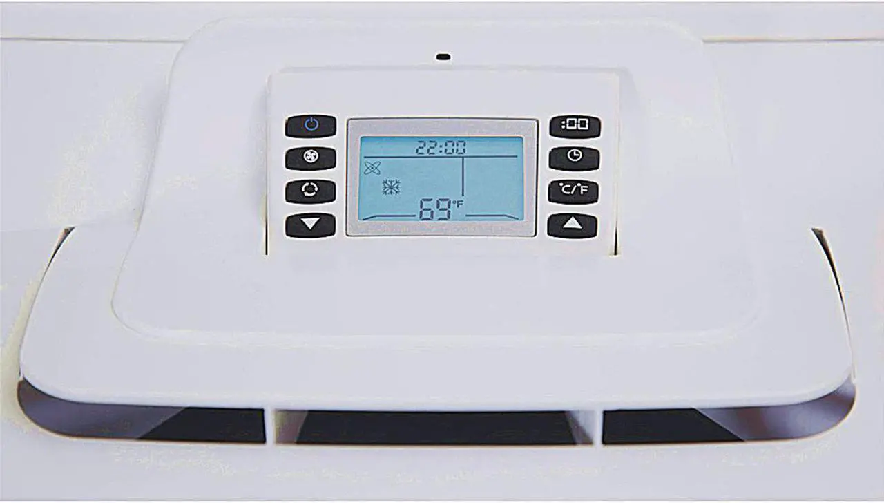 Alt view image 2 of 20 - Whynter ARC-110WD Eco-friendly 11000 BTU Dual Hose Portable Air Conditioner, White