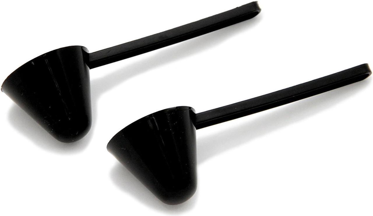 Black Perfect Coffee Scoop, 2 Piece Set