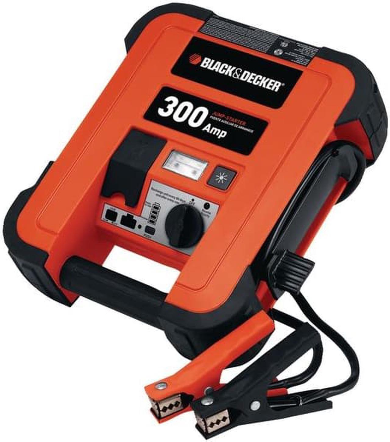 Alt view image 2 of 5 - Black & Decker JUS300B 300 Amp Low-Profile Jump Starter