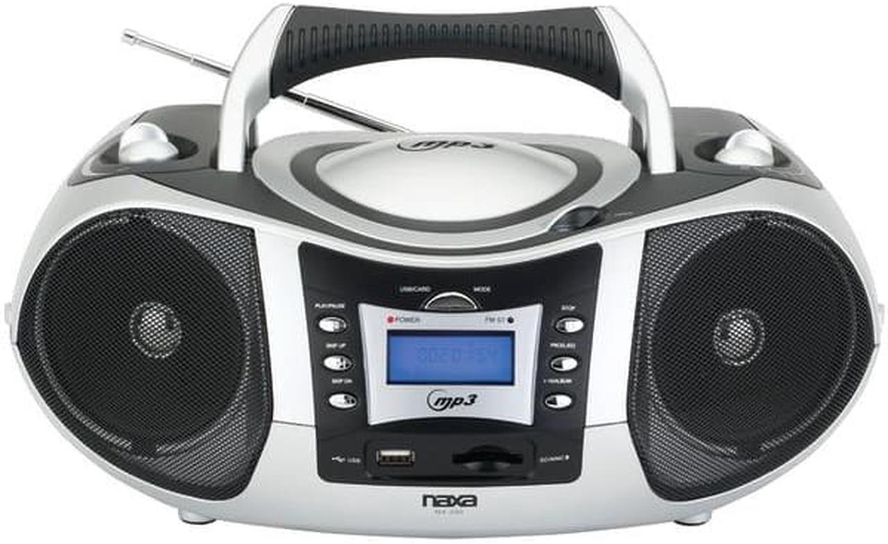 Alt view image 2 of 3 - NEW Naxa NPB-250 Portable CD MP3 Player Stereo USB SD Card