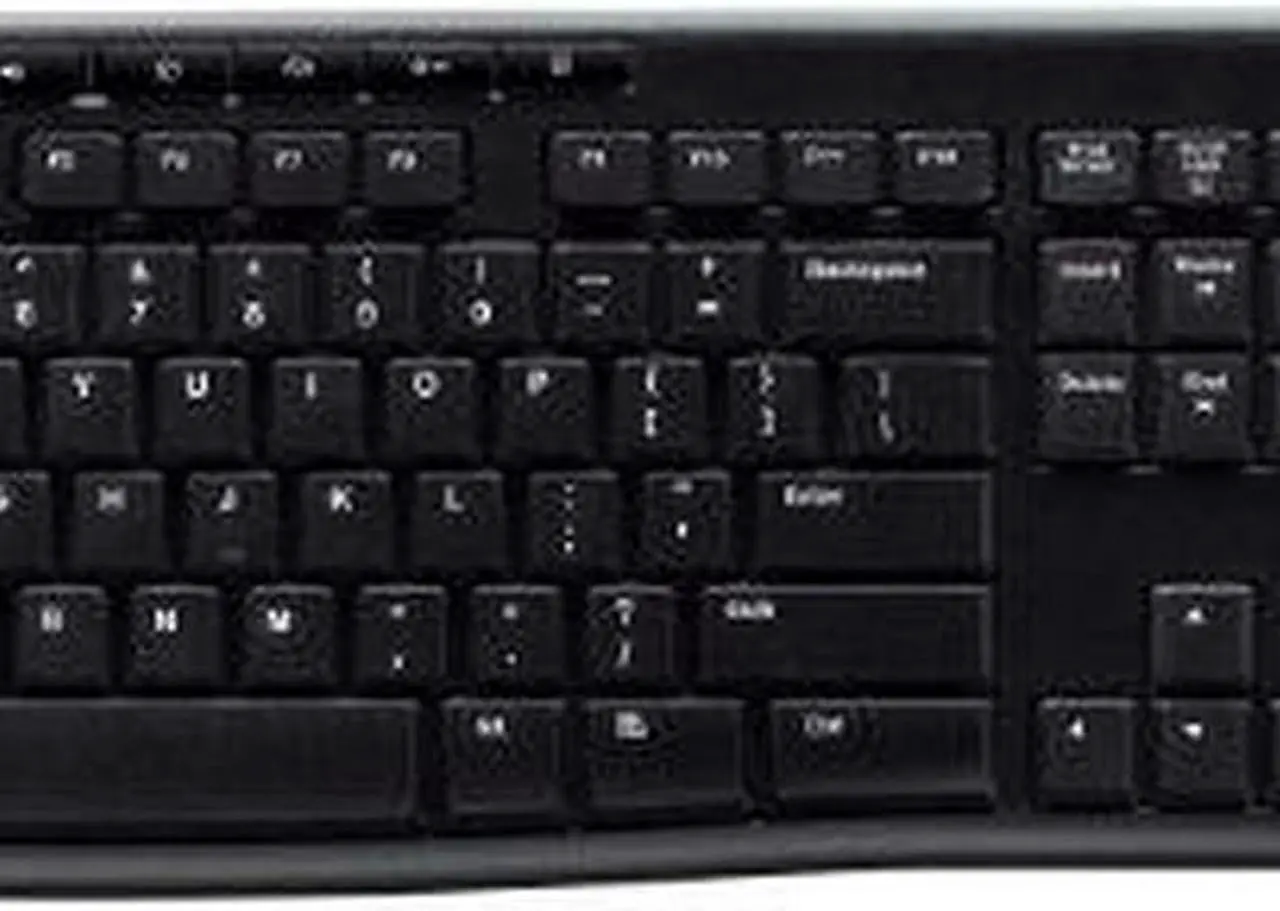 Alt view image 4 of 20 - Logitech K270 Wireless Keyboard K270 Black Logitech Unifying protocol (2.4 GHz) Wireless range: >33 ft (10m) wireless range Ergonomic Keyboard
