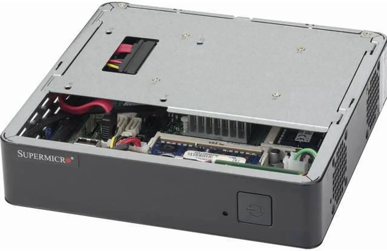Alt view image 4 of 10 - SuperMicro CSE-101S Mini-ITX Chassis