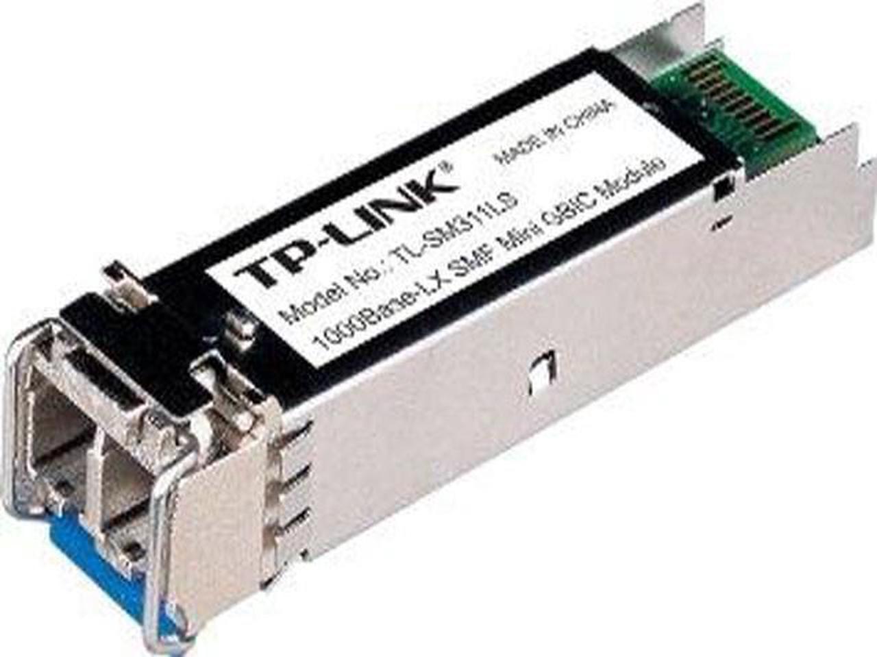 TP-LINK TL-SM311LS Gigabit SFP module, Single-mode, MiniGBIC, LC interface, Up to 10km distance