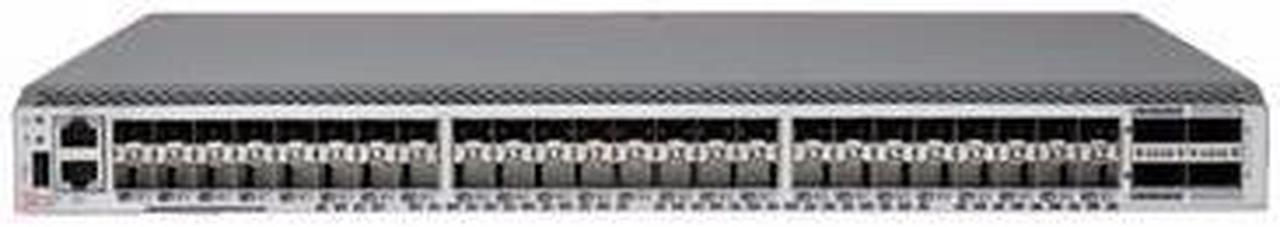 Brocade G620 Fibre Channel Switch - 24 Ports, 24 x 32Gb Short Wave Length SFPs, Non-Port Side Exhaust Air Flow