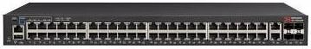 Main image of Brocade ICX7150-48P-4X1G Icx 7150-48P - Switch - L3 - Managed - 48 X 10/100/1000 (Poe+) + 2 X 10/100/1000 (Uplink) + 4 X Gigabit Sfp - Rack-Mountable - Poe+ (370 W)