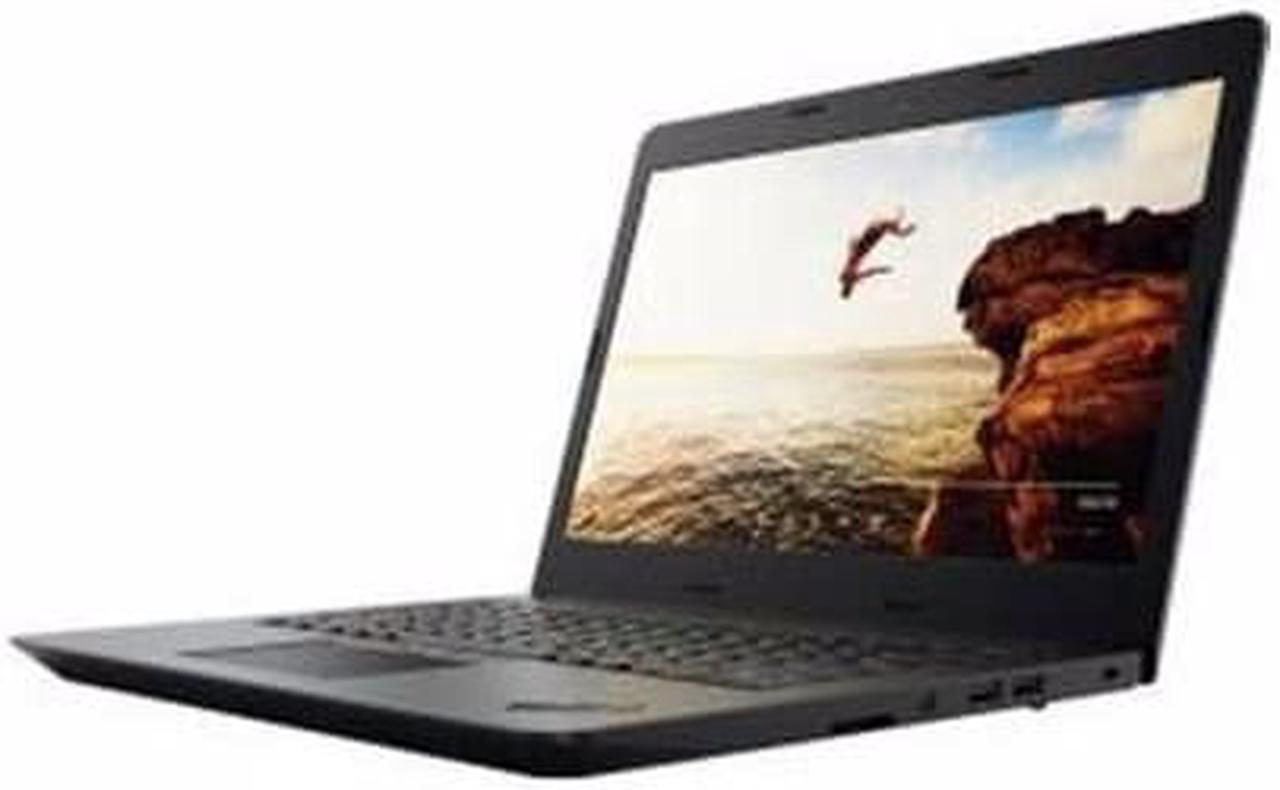 Alt view image 3 of 10 - Lenovo Laptop ThinkPad E470 (20H10066US) Intel Core i7 7th Gen 6500U (2.50 GHz) 8 GB Memory 256 GB SSD NVIDIA GeForce 940MX 14" Windows 7 Professional 64-Bit (Downgrade From Windows 10 Pro)
