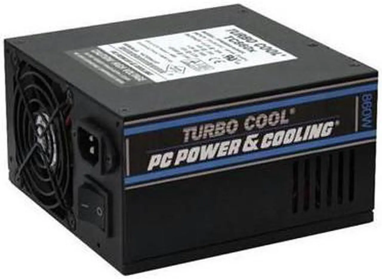 Alt view image 7 of 8 - PC Power & Cooling Turbo-Cool Series 860 Watt (860W) 80+ Gold Non Modular Active PFC Industrial Grade ATX PC Power Supply 7 Year Warranty FPS0860-A4H0X