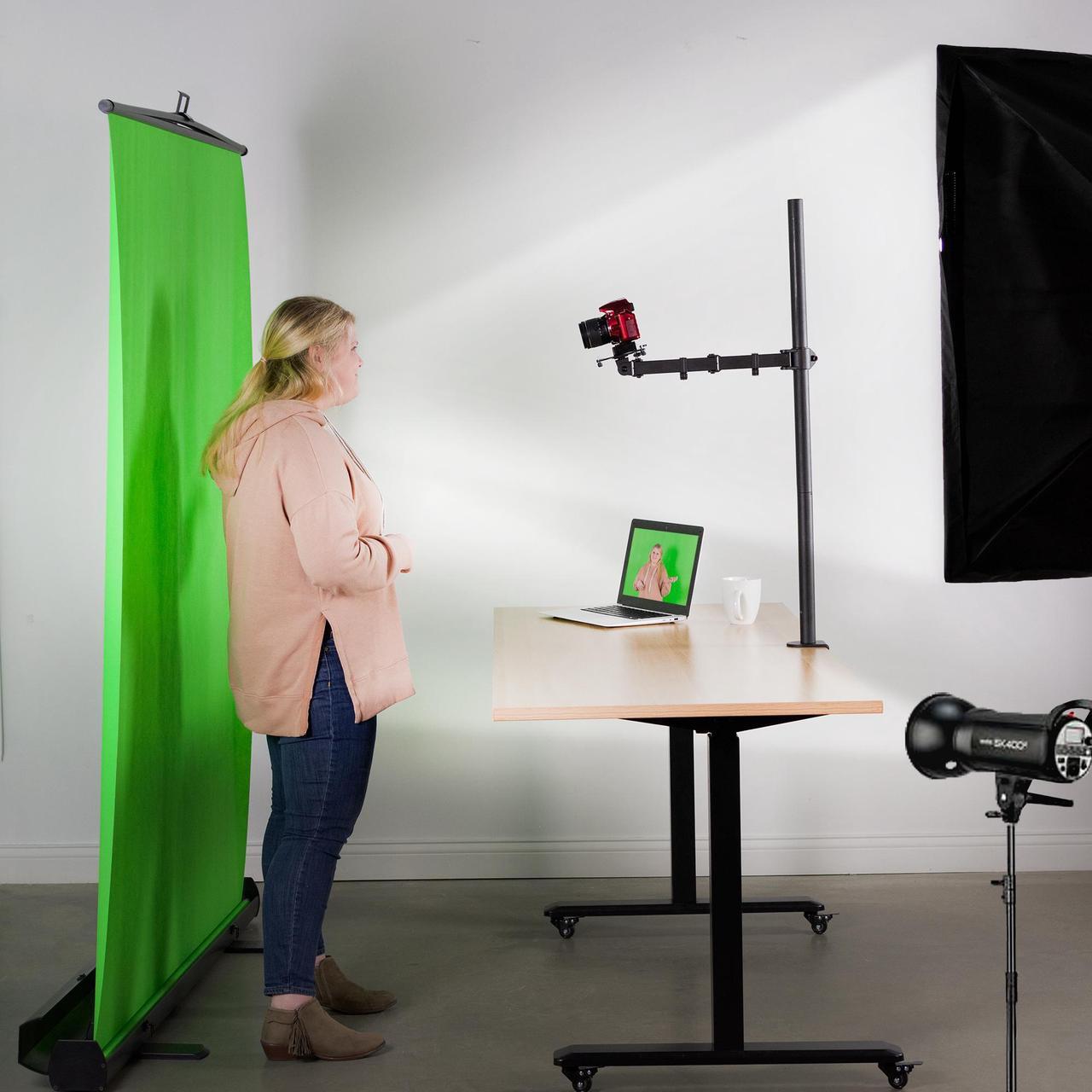 Alt view image 4 of 7 - VIVO Universal Camera Adapter Designed for VESA Stands, Overhead Photos & Video | 75x75mm, 100x100mm (MOUNT-V00CAM)