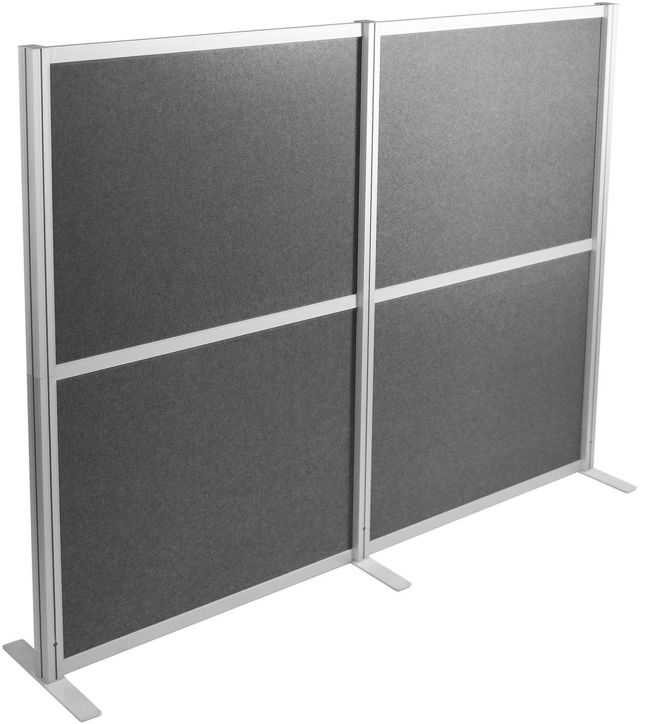 Main image of VIVO Modular Wall System, 2 PET Panels, Modern Office Cubicle Dividers
