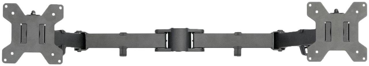 Main image of VIVO Black Fully Adjustable Dual Computer Monitor Arm for Desk Mount Stand