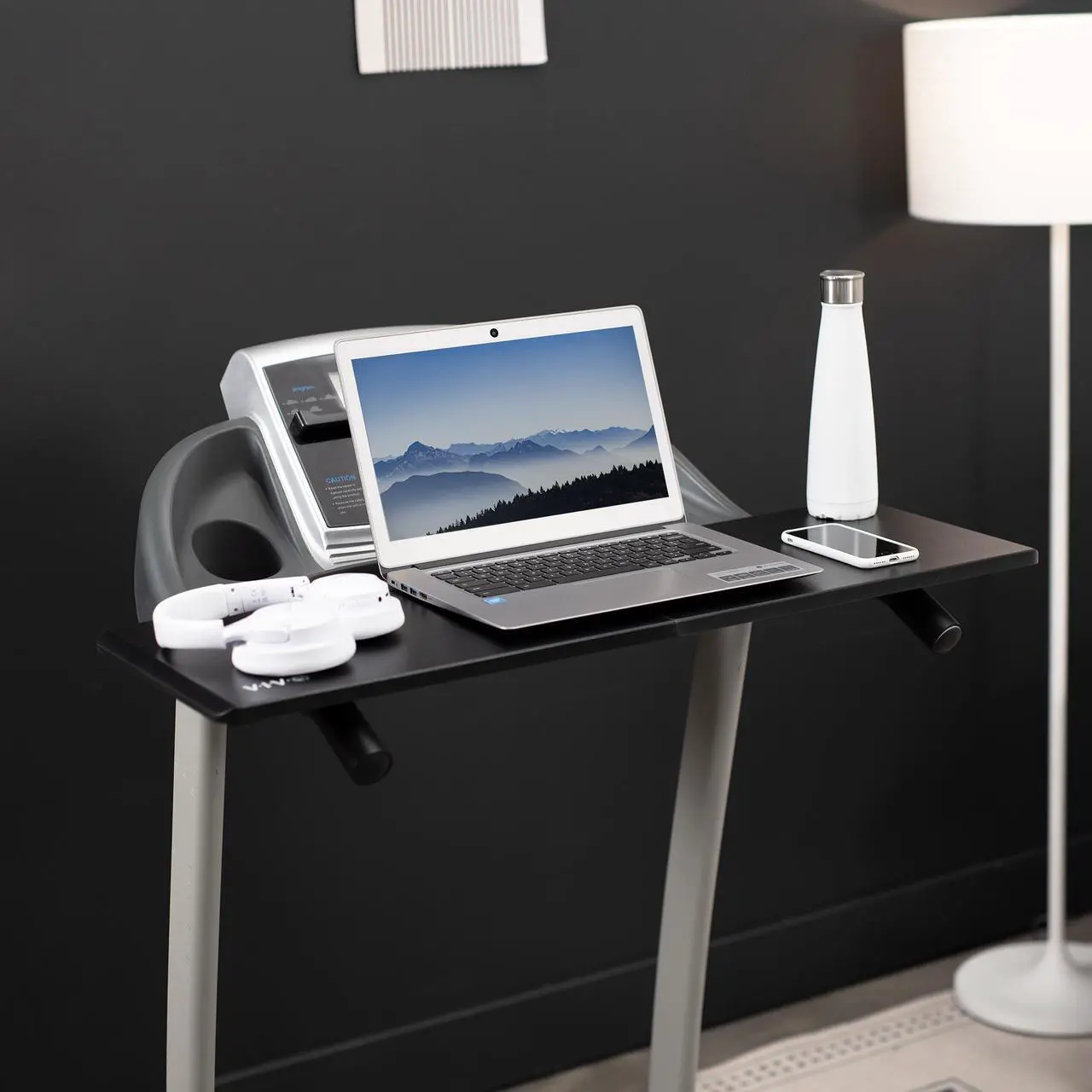 Alt view image 2 of 7 - VIVO Universal Laptop Treadmill Desk Attachment | Ergonomic Notebook Stand Workstation for Treadmills (STAND-TDML2)