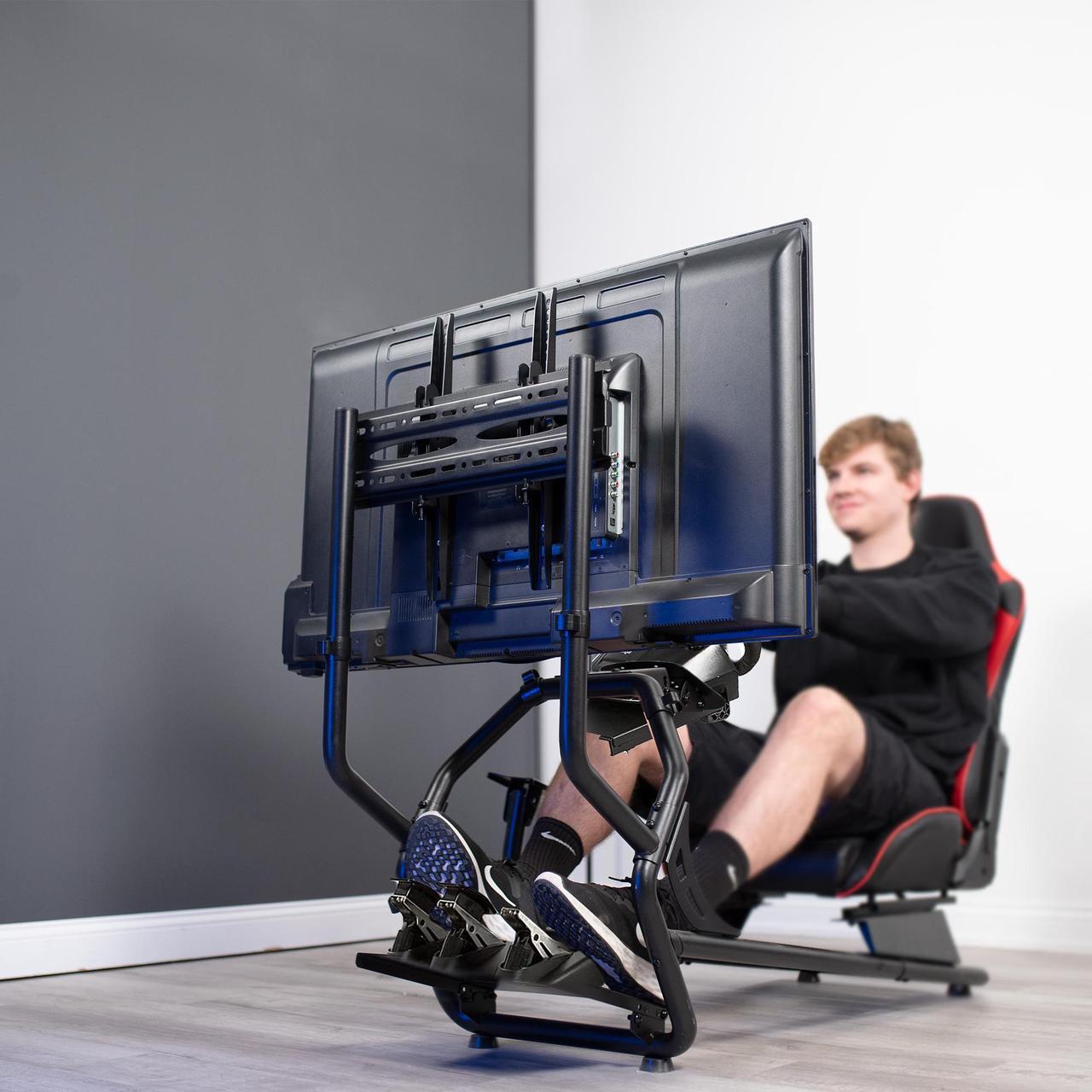 Alt view image 2 of 7 - VIVO Single 32" to 50" TV Mount for STAND-RACE1B, VESA up to 400x400mm