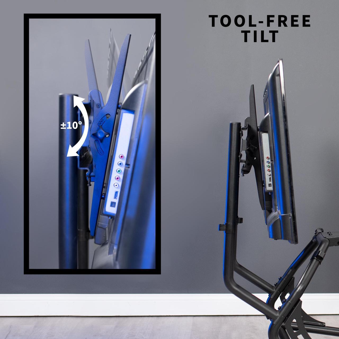 Alt view image 7 of 7 - VIVO Single 32" to 50" TV Mount for STAND-RACE1B, VESA up to 400x400mm