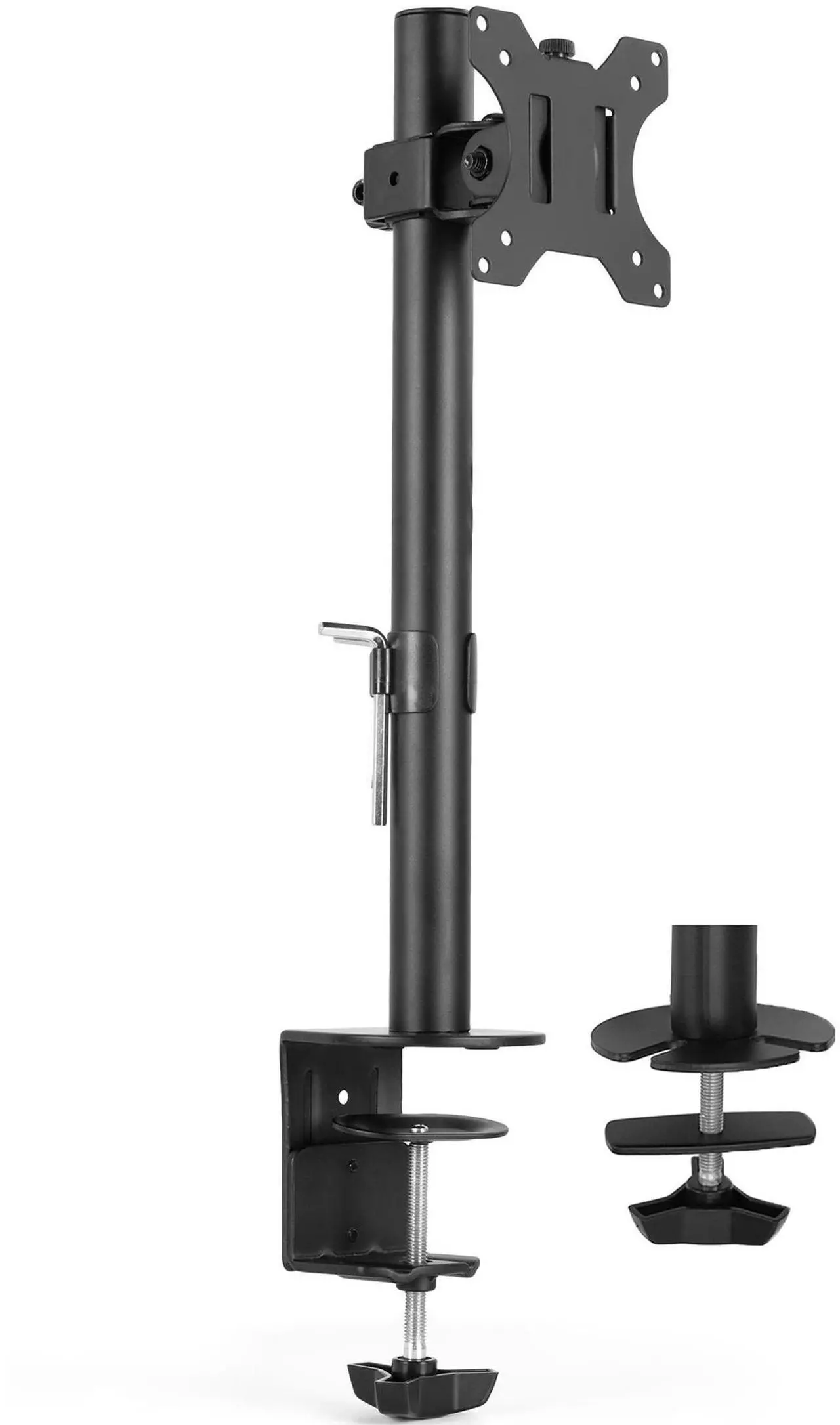 Main image of VIVO Single Monitor Adjustable Tilt Desk Mount Stand for 1 LCD Screen up to 38"