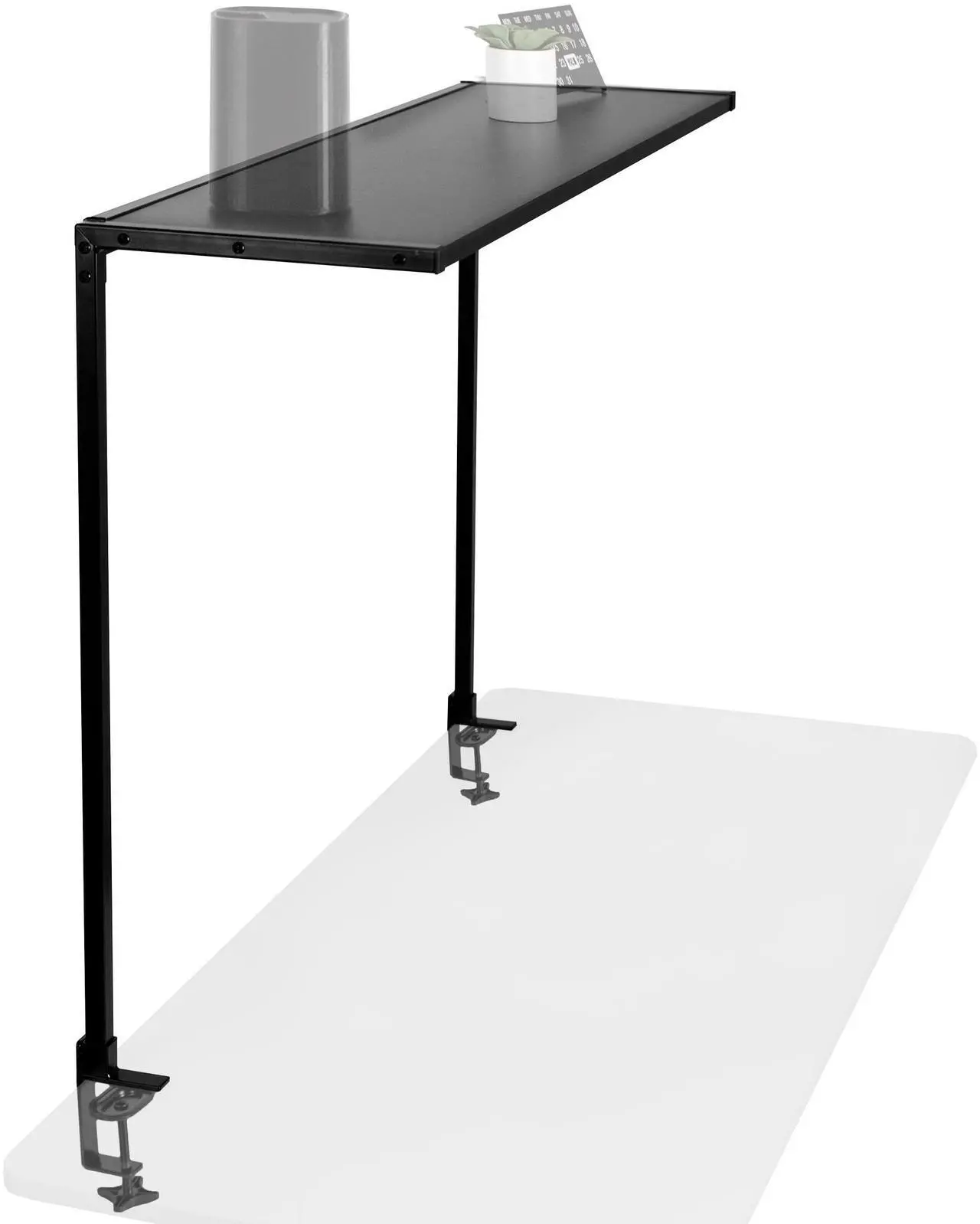 Main image of VIVO Black Freestanding Keyboard Tray Cart