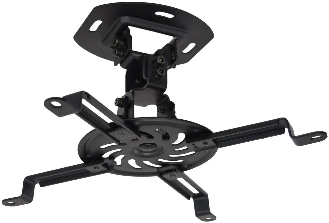 Main image of VIVO Universal Adjustable Ceiling Projector Mount with Extending Arms, Fits Standard and Mini Projectors, MOUNT-VP01B