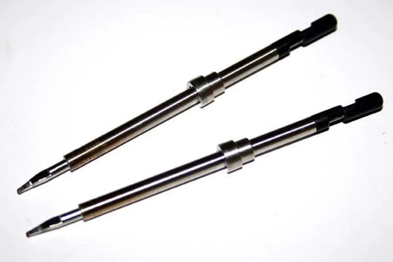 Alt view image 2 of 4 - Hakko Desoldering Tweezer Tip, Flat Blade, 1.0mm 1mm   Desoldering T9-L1