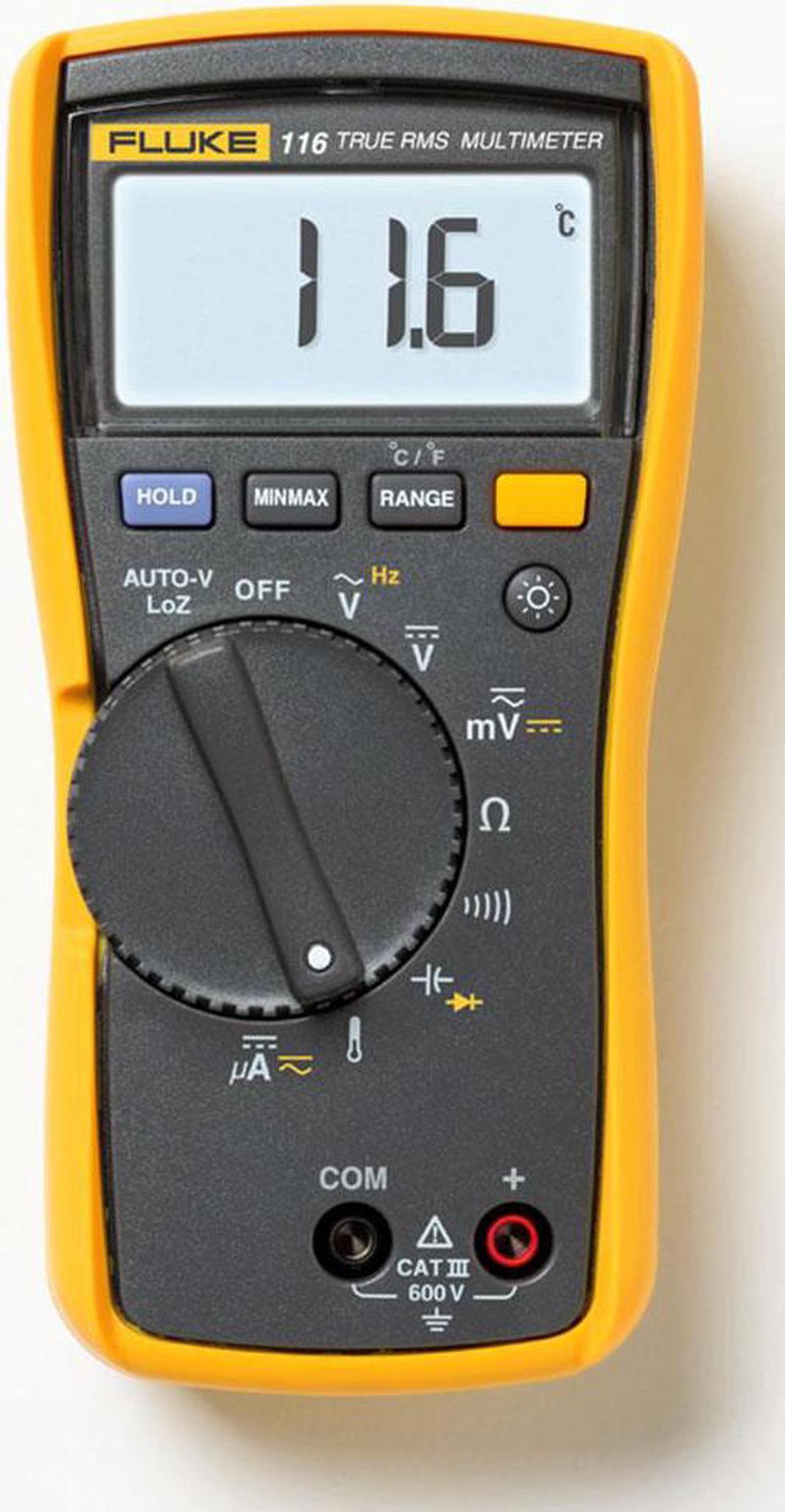 Alt view image 4 of 10 - Fluke 116 HVAC/R Multimeter with temperature and microamps