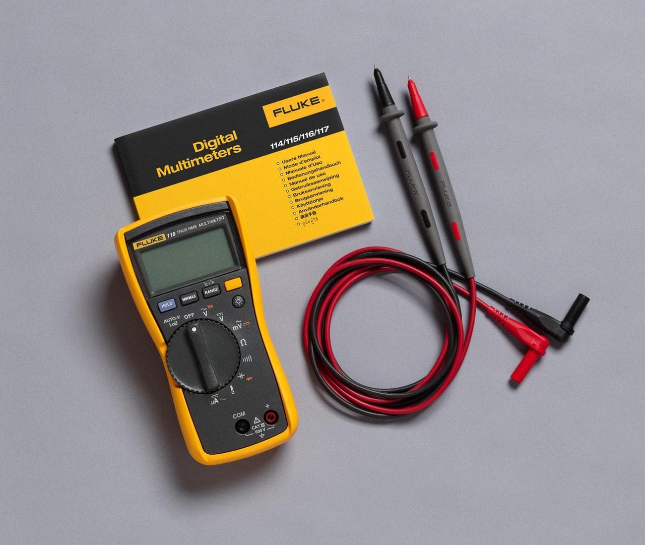 Alt view image 7 of 10 - Fluke 116 HVAC/R Multimeter with temperature and microamps