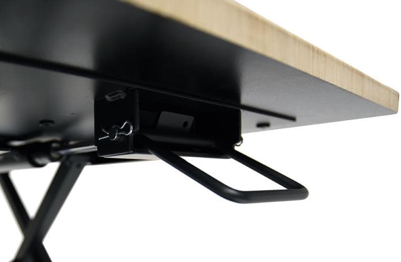 Alt view image 4 of 20 - Luxor LVLUP PRO32-WO Level Up 32 Pro Standing Desk Converter