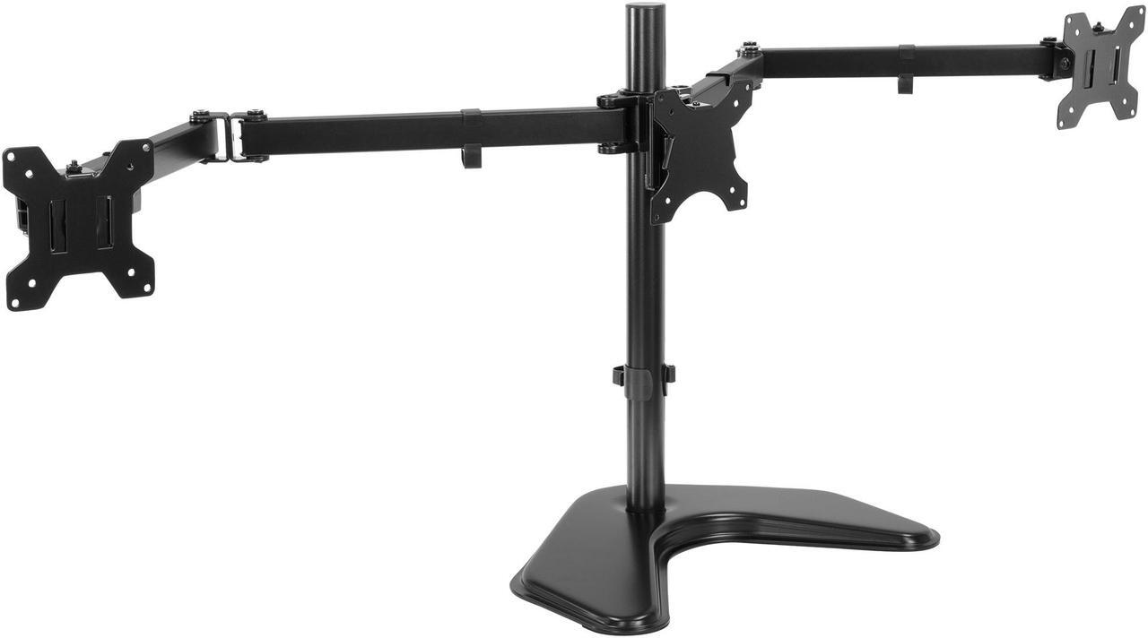 Main image of Mount-It! Adjustable Triple Monitor Stand Up to 32" Black (MI-2789XL)