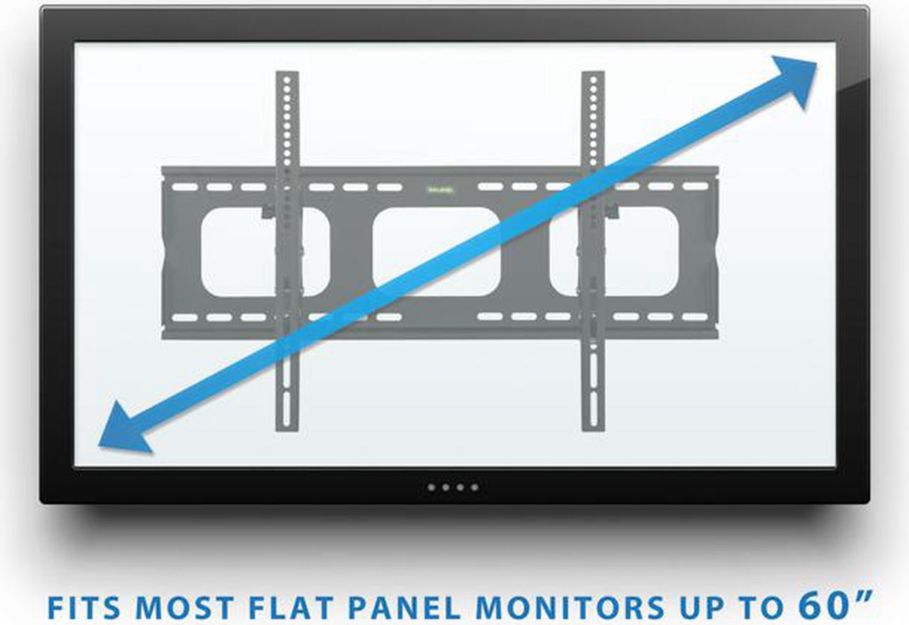 Alt view image 4 of 14 - Mount-It! Tilting TV Mount | Fits 50"-65" Flat Screen TVs | Wall Bracket VESA 750 x 450 Max