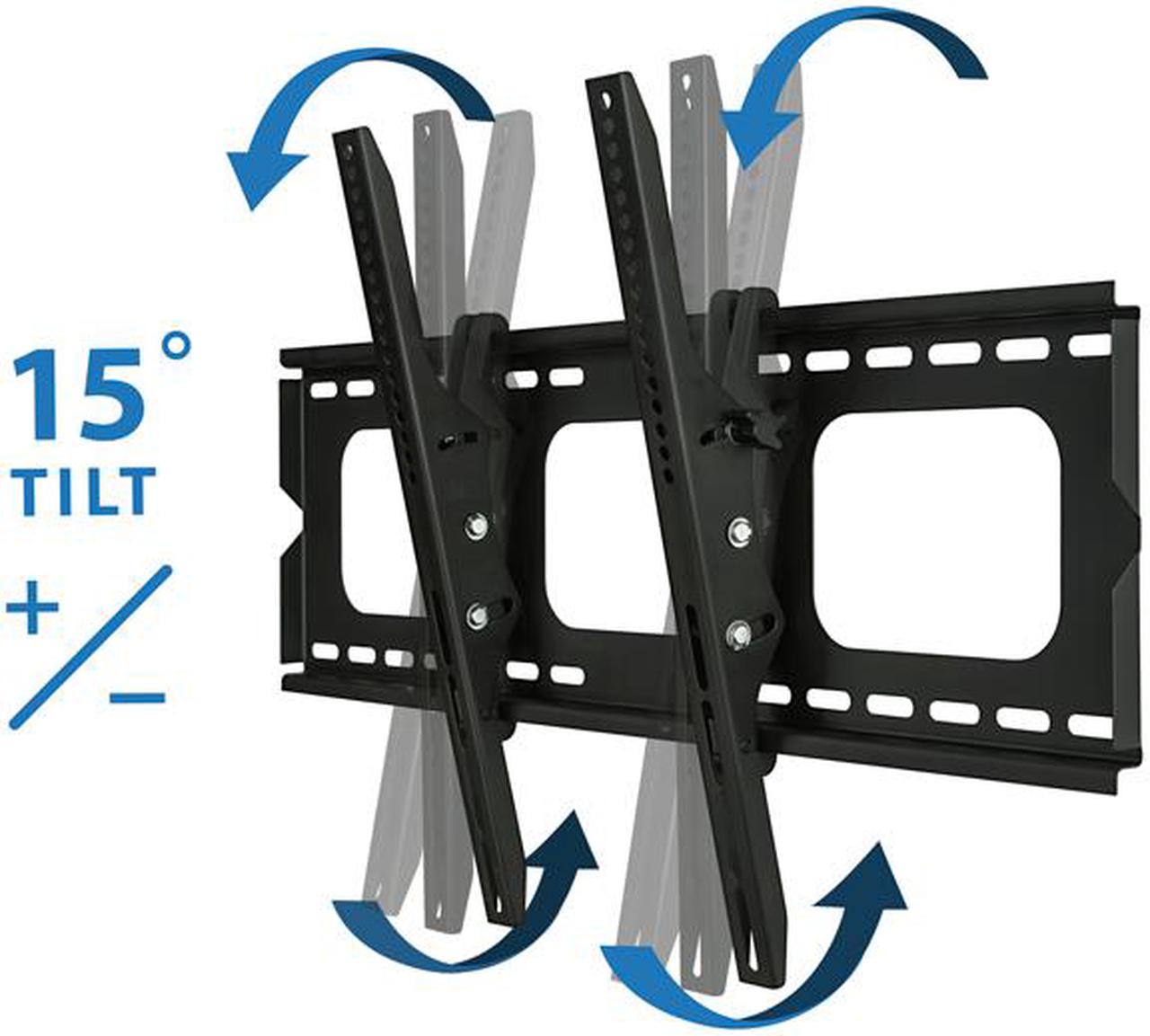 Alt view image 5 of 14 - Mount-It! Tilting TV Mount | Fits 50"-65" Flat Screen TVs | Wall Bracket VESA 750 x 450 Max