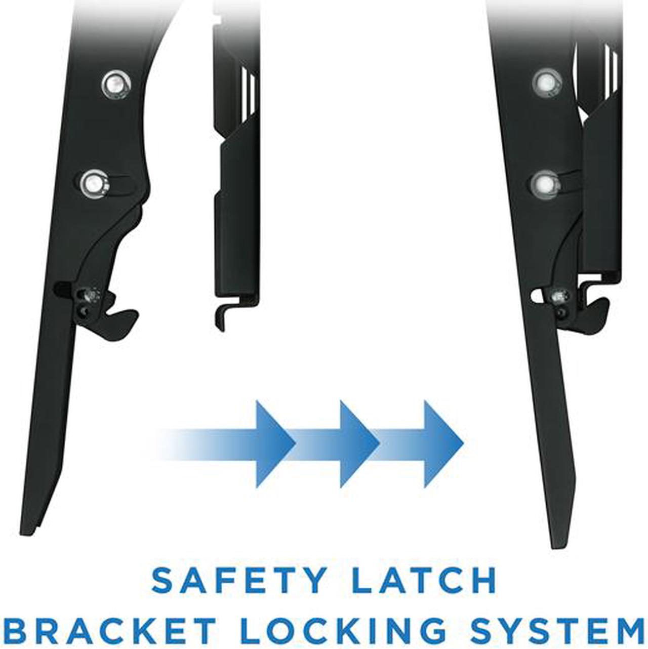 Alt view image 7 of 14 - Mount-It! Tilting TV Mount | Fits 50"-65" Flat Screen TVs | Wall Bracket VESA 750 x 450 Max