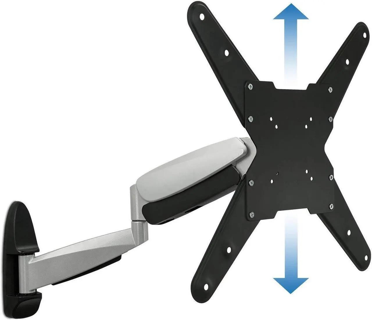 Main image of Mount-It! Height Adjustable TV Wall Mount Bracket with Full Motion Gas Spring Arm for 28" to 47" TVs (MI-442)