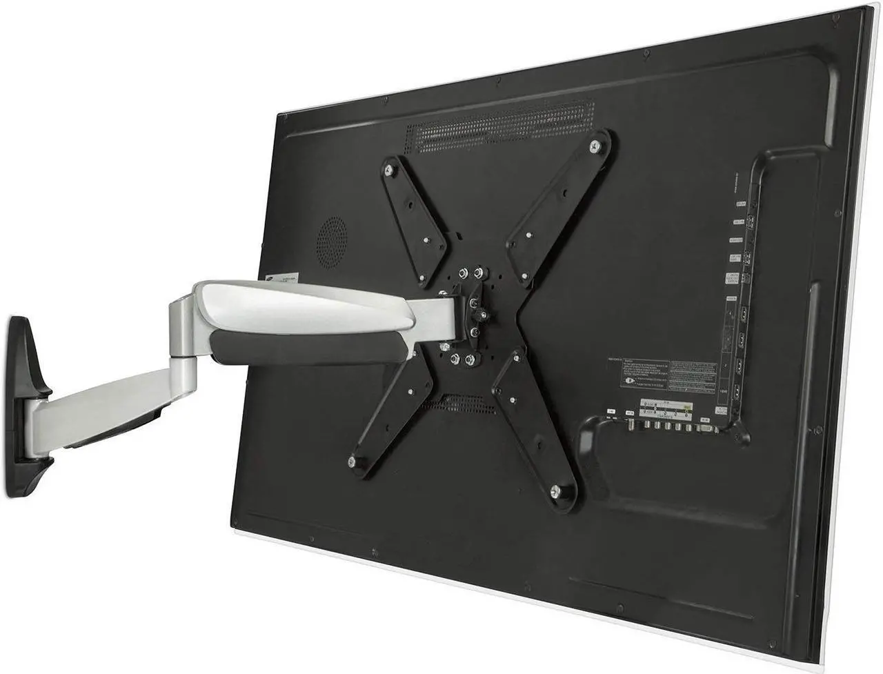 Alt view image 2 of 13 - Mount-It! Height Adjustable TV Wall Mount Bracket with Full Motion Gas Spring Arm for 28" to 47" TVs (MI-442)