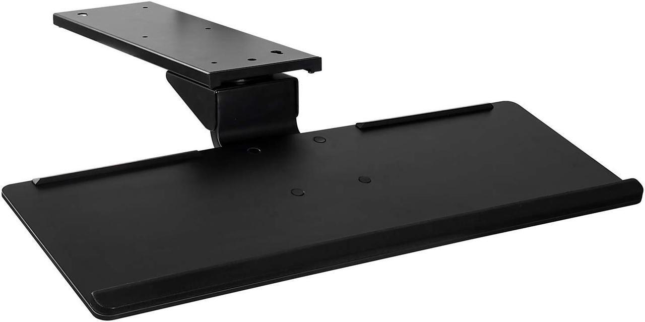 Main image of Mount-It! Under Desk Keyboard Tray and Mouse Platform with Gel Wrist Pad | 17 Inch Track