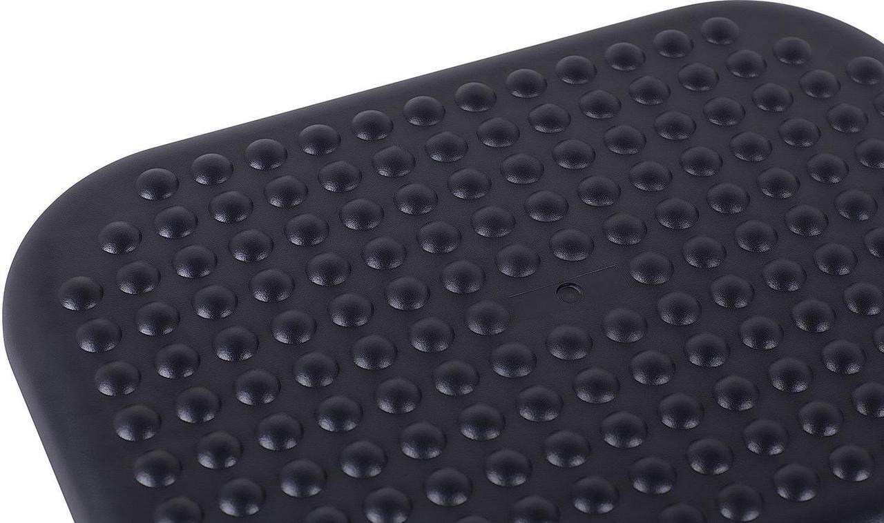 Alt view image 5 of 14 - Mount-It! Ergonomic Foot Rest Under Desk | Adjustable Tilt Footrest with Textured Massage Surface |  Black