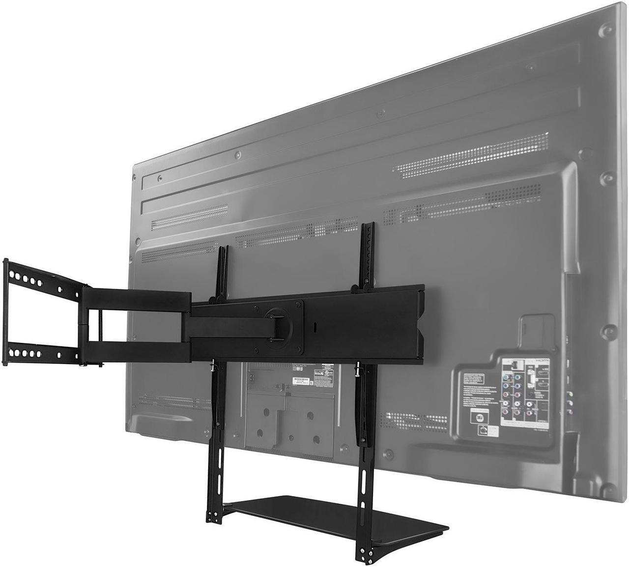 Alt view image 3 of 14 - Mount-It! TV Wall Mount Bracket for Cable Box DVD Player Stereo Components Shelf (1 Shelf) (MI-8401)