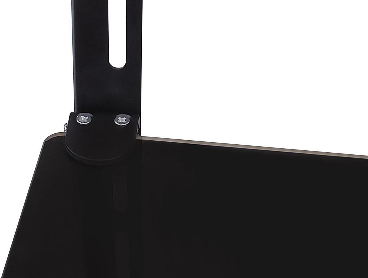 Alt view image 7 of 14 - Mount-It! TV Wall Mount Bracket for Cable Box DVD Player Stereo Components Shelf (1 Shelf) (MI-8401)