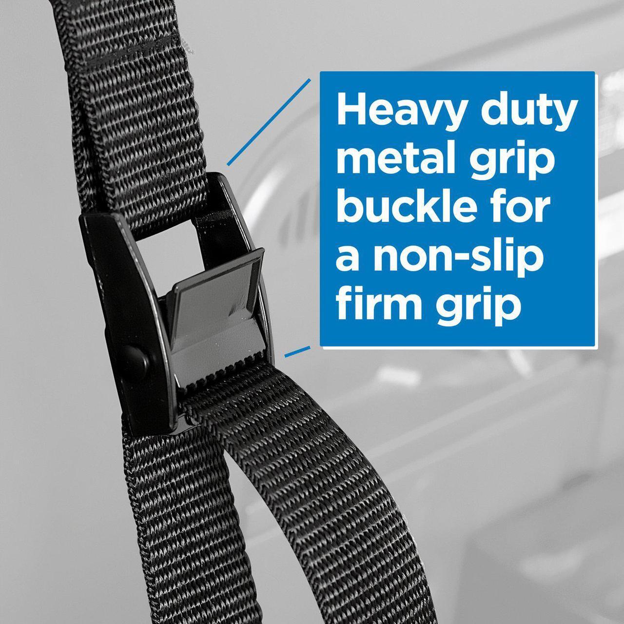 Alt view image 5 of 9 - Mount-It! Safety Straps for TV | Use for Furniture, Bookcase, Dresser and TV Stands | 2 Pack