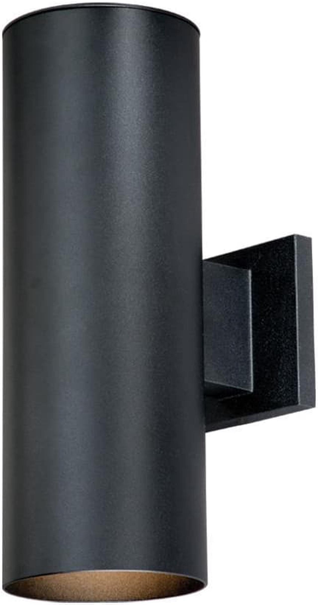 Alt view image 4 of 12 - Vaxcel Chiasso 5" Outdoor Wall Light Textured Black - CO-OWB052TB