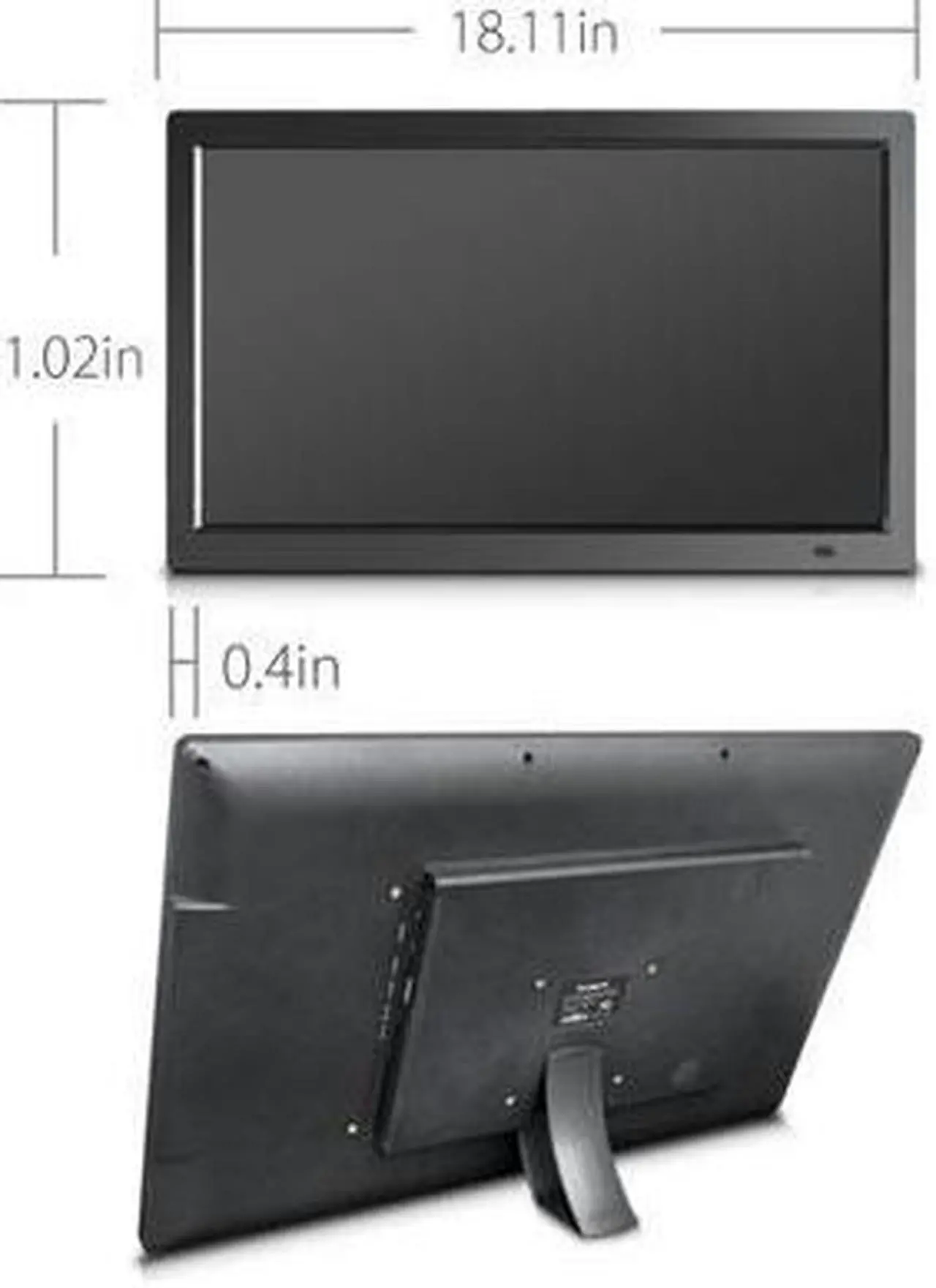 Alt view image 8 of 10 - 19" Smart WiFi Cloud Digital Photo Frame, free Cloud storage, real-time photos, Movie, Social Media, Browser, all apps