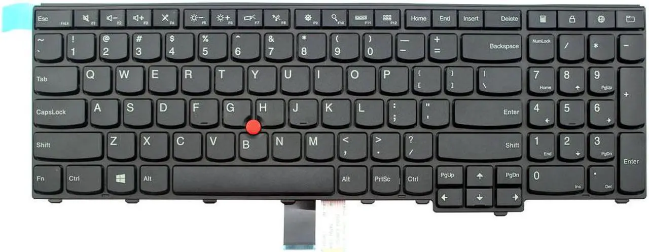 Alt view image 2 of 3 - New Laptop Keyboard with trackpoint for IBM Lenovo Thinkpad L540 W540 Edge E531 04Y2426 04Y2348 04Y2652 0C45217 , US layout Black color
