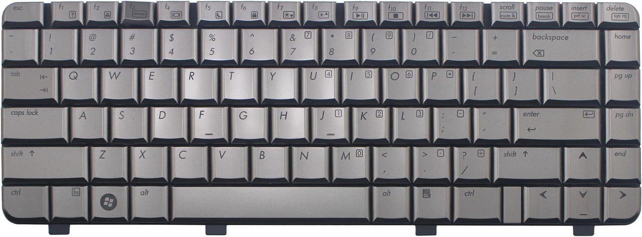 Laptop keyboard for HP Pavilion dv4-1000 dv4-2000 PK1303Y0900 US layout bronze/coffee color