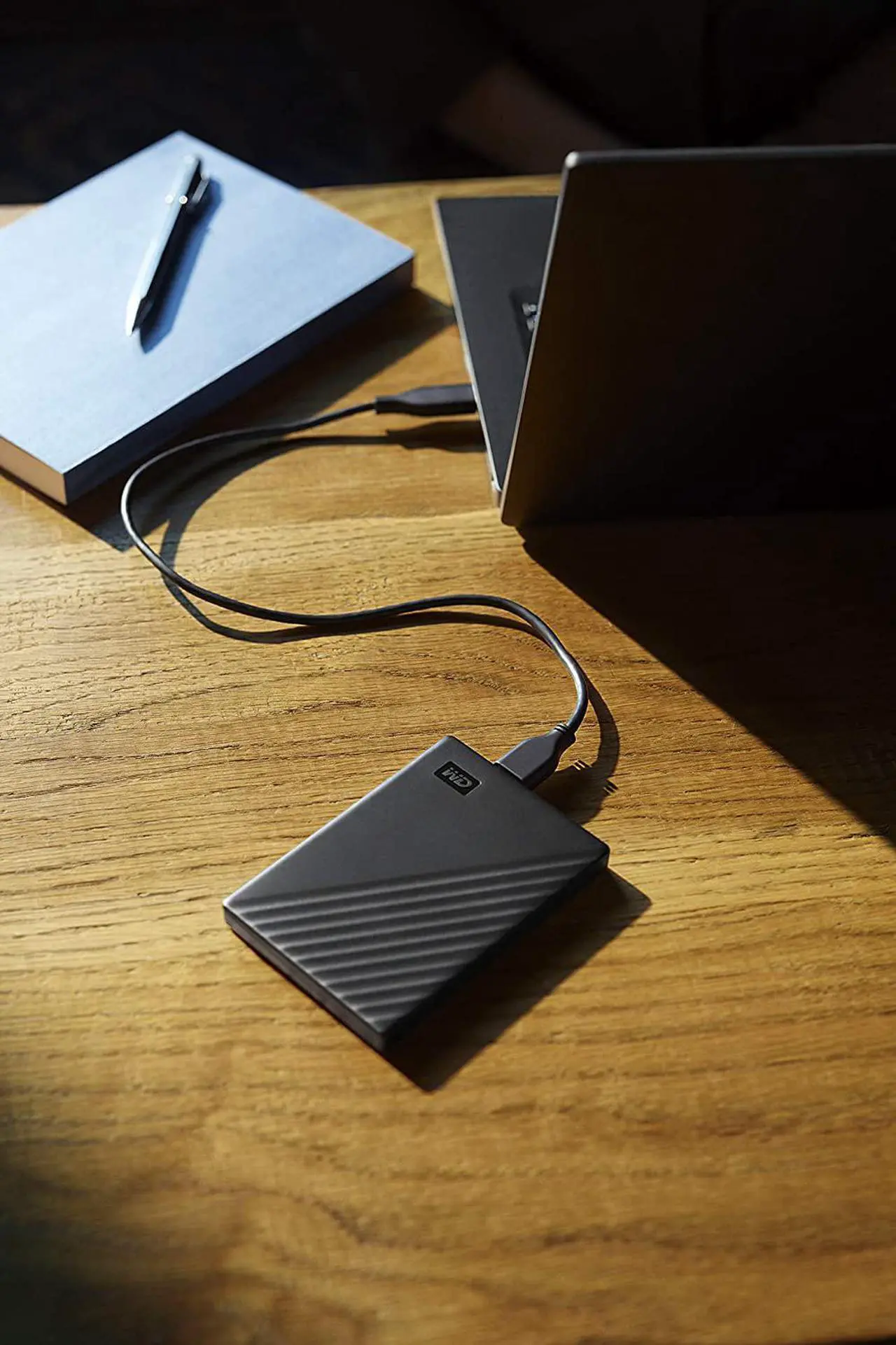 Alt view image 6 of 7 - WD My Passport Portable External 4TB Hard Drive (WDBPKJ0040BBK)