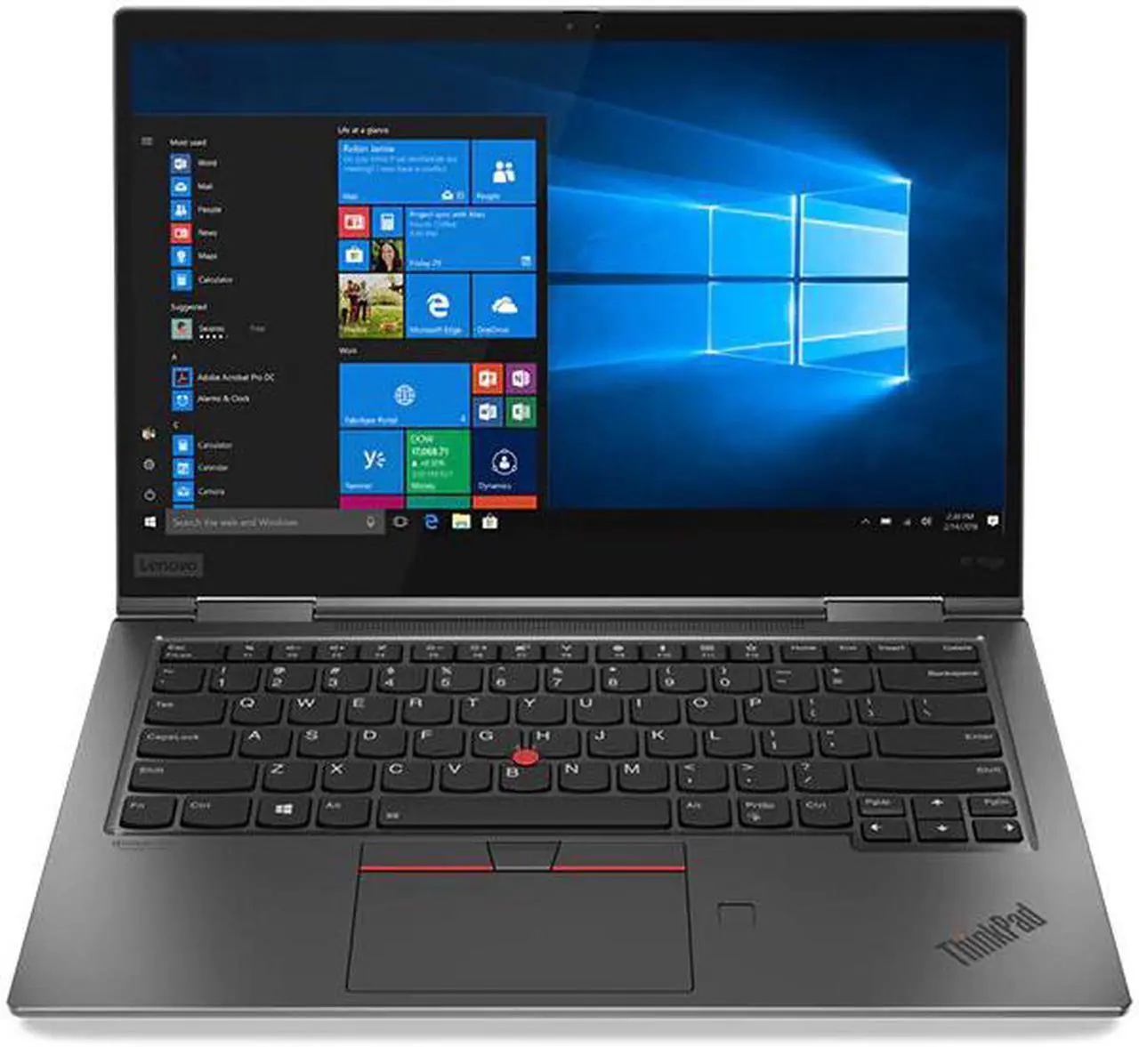 Alt view image 4 of 7 - Lenovo ThinkPad X1 Yoga 4th Gen 14-inch 2-in-1 Laptop (20QF-000KUS) Intel Core i7-8665U, 16GB RAM, 512GB SSD, WQHD 2560x1440 IPS Touchscreen, Win10 Pro