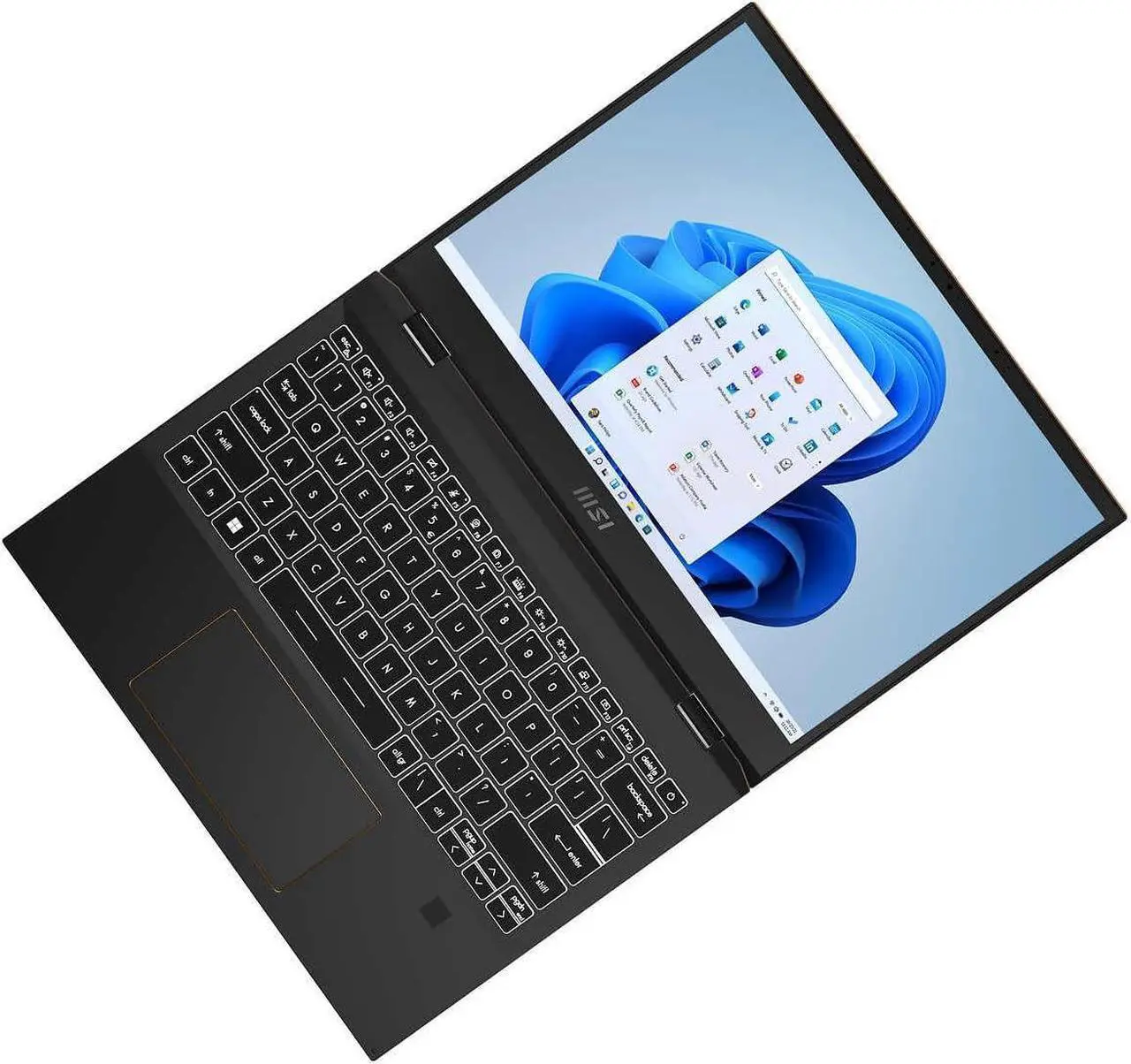 Alt view image 3 of 20 - MSI Summit E13 Flip EVO 2-in-1 Convertible Laptop (A13MT-234US) Intel Core i7-1360P, 32GB RAM, 1TB SSD, 13.4-inch FHD 1920x1200 Touch Panel, Win11 Home, Webcam, Backlit KB, MicroSD Reader