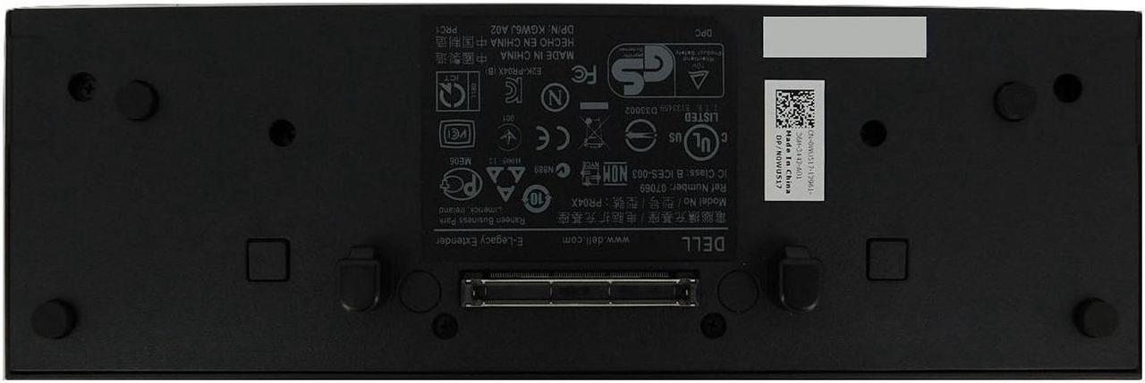 Alt view image 3 of 12 - Dell E-Series Legacy Extender Docking Station PR04X