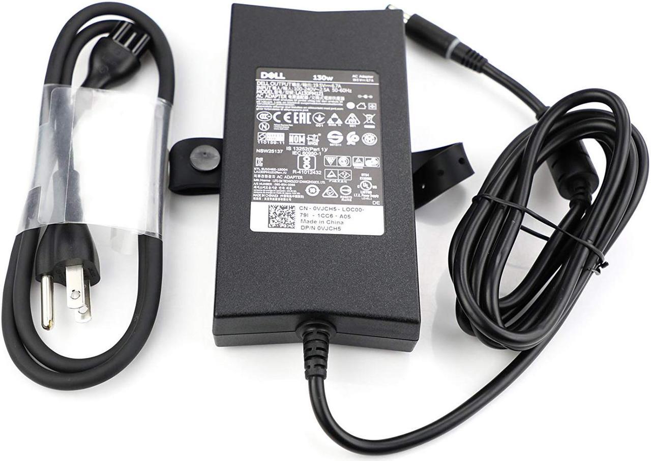 Dell 130W Watt PA-4E AC DC 19.5V Power Adapter Battery Charger Brick with Cord