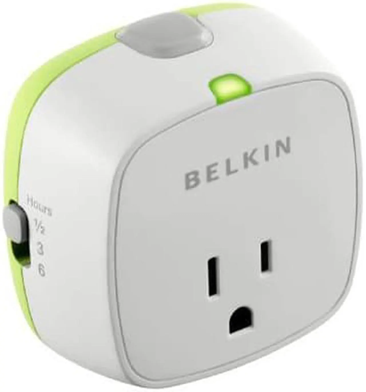 Alt view image 8 of 10 - Belkin F7C009 Conserve socket power timer