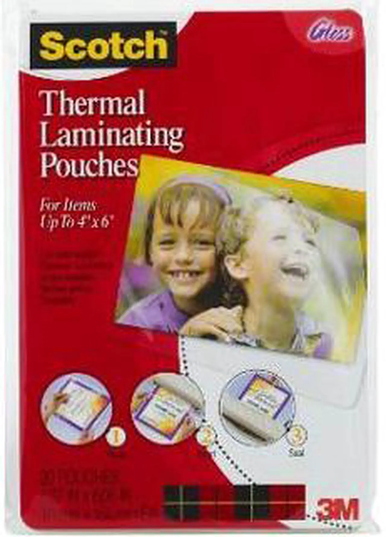Alt view image 2 of 10 - Scotch Photo size thermal laminating pouches, 5 mil, 6 x 4, 20/pack