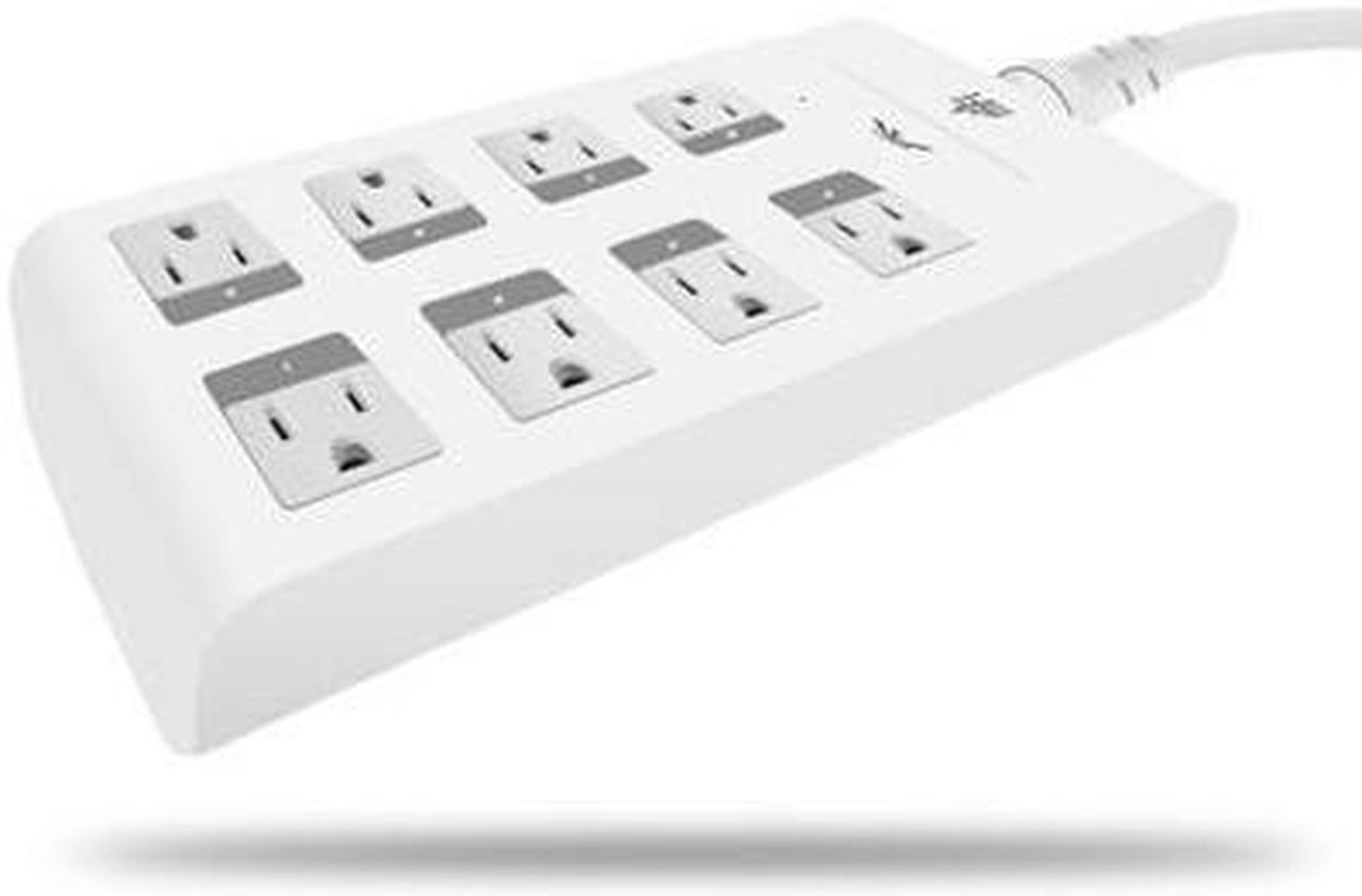Alt view image 2 of 8 - Ubiquiti Networks mFi mPower PRO Power Strip with Wi-Fi Connectivity and Ethernet Port (8 Outlets)